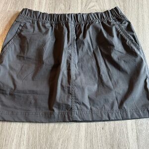 Prana Black Athletic Skort with Pockets
